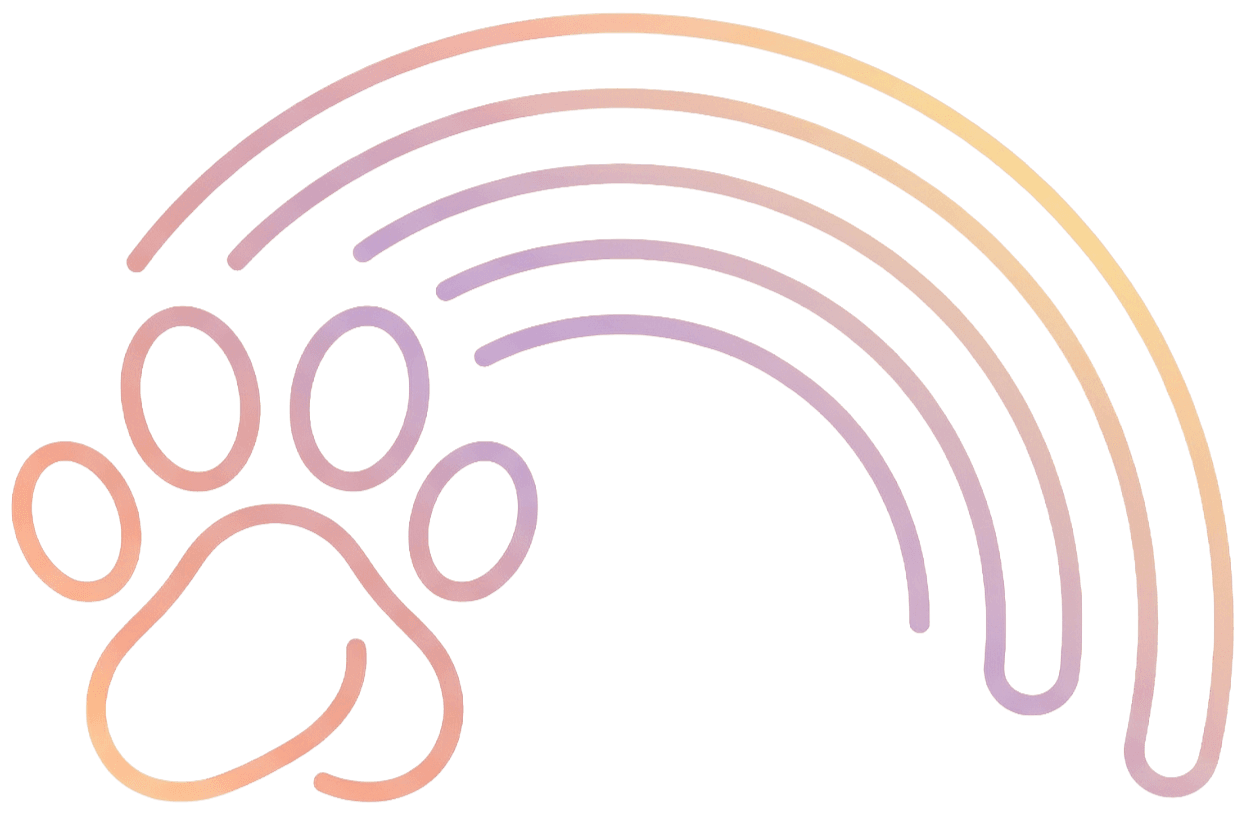 Paws Rainbow Logo